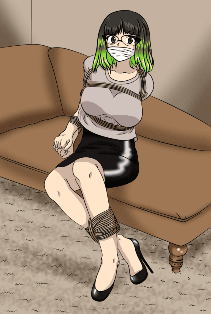 Bondage commission rope bondage artwork