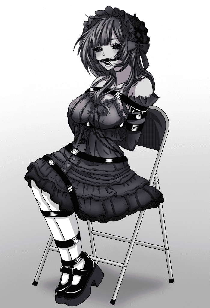 Bondage commission gagged bondage artwork