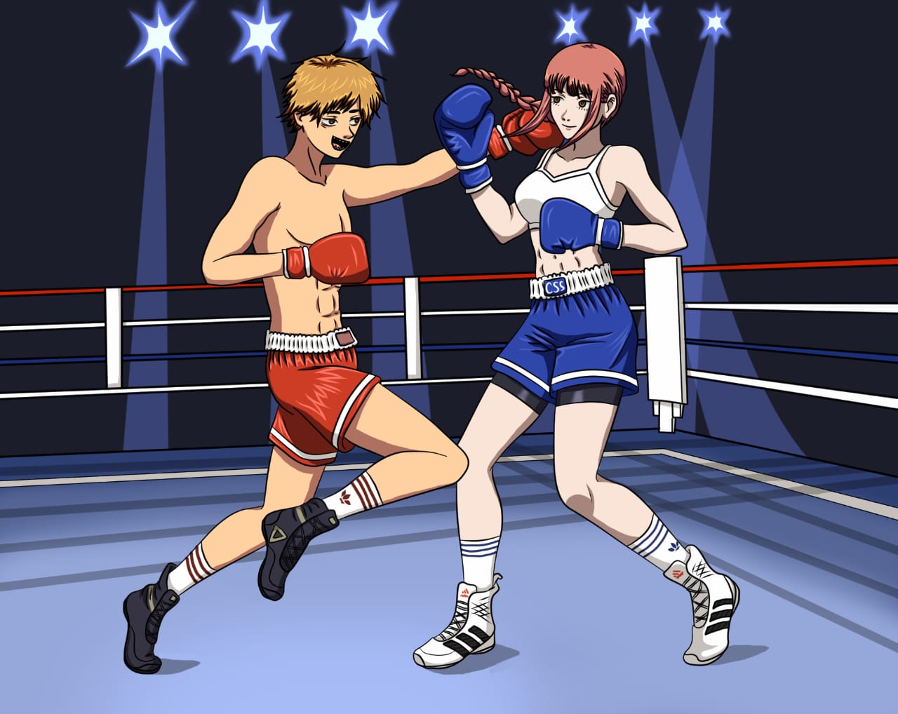 Boxing commission artwork ring boxing commission