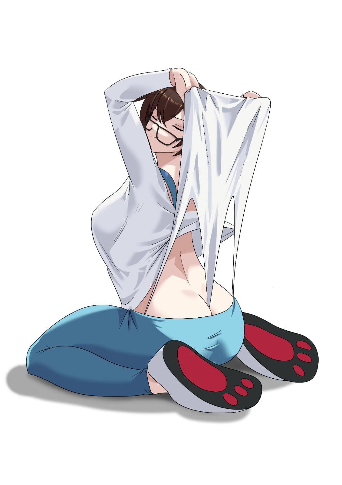 Wedgie commission OC wedgie artwork